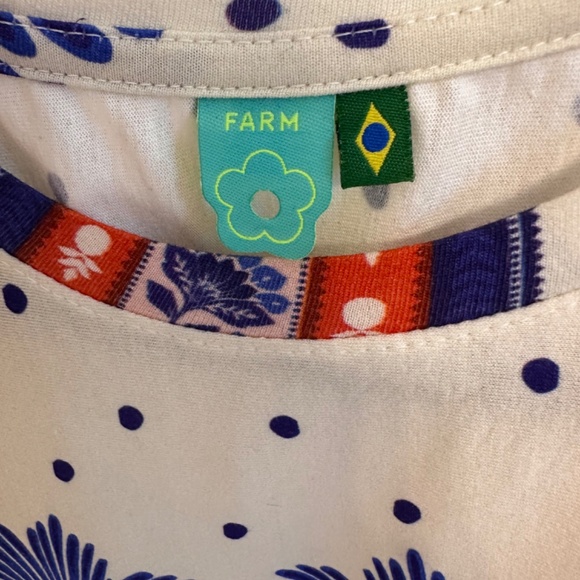 FARM RIO DRESS T-SHIRT DRESS - PP - Picture 5 of 7